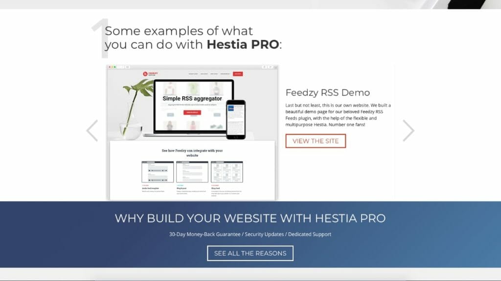 Hestia Pro WordPress Theme With Page Builder Support