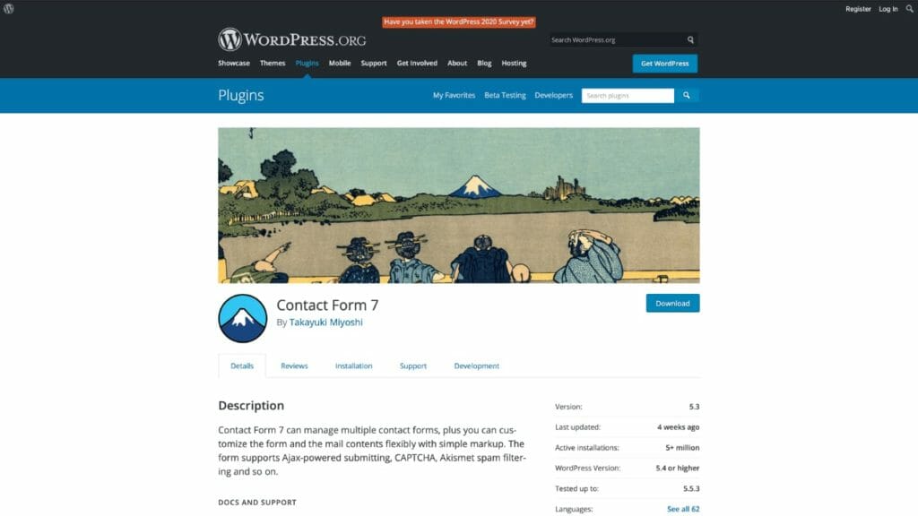 Contact Form 7 Plugin For WordPress